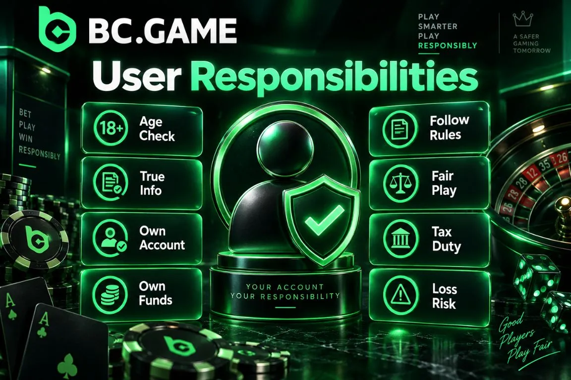 BC Game User Responsibilities