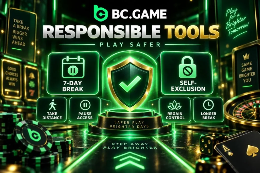 BC Game Responsible Gambling Tools